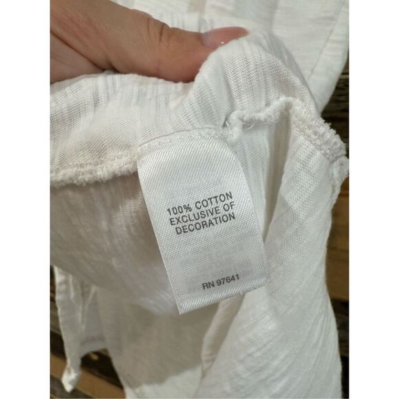 J Jill beaded top boho relaxed fit sz L - Picture 4 of 7